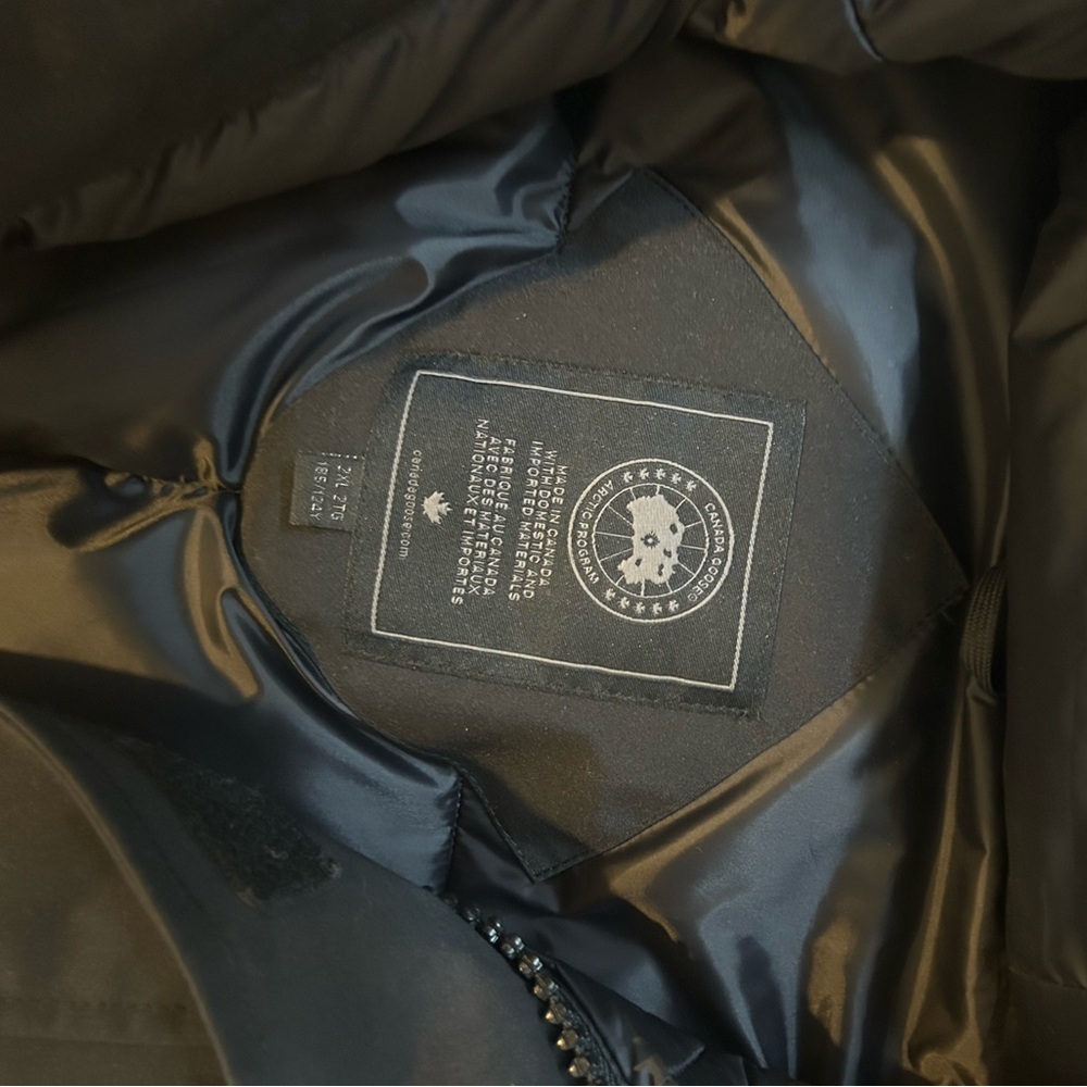 Canada Goose Brand New Men’s parka black 2XL - Picture 3 of 8